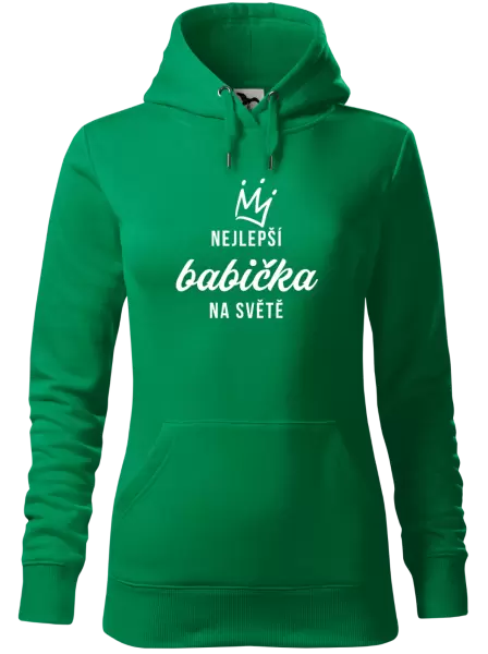 Dámská mikina Nejlepší babička na světě - korunka