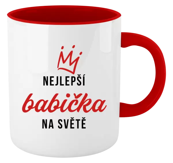 Hrnek Nejlepší babička na světě - korunka