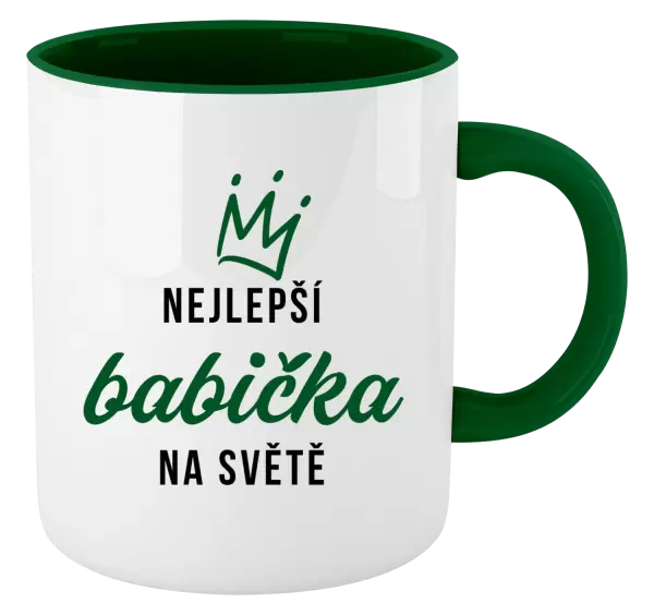 Hrnek Nejlepší babička na světě - korunka