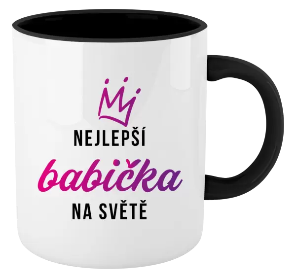 Hrnek Nejlepší babička na světě - korunka