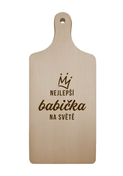 Prkénko Nejlepší babička na světě - korunka