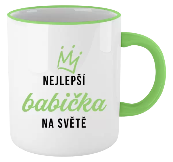 Hrnek Nejlepší babička na světě - korunka