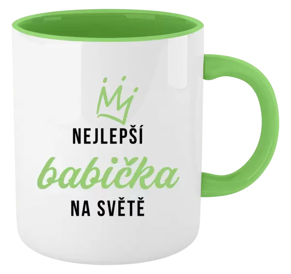 Hrnek Nejlepší babička na světě - korunka