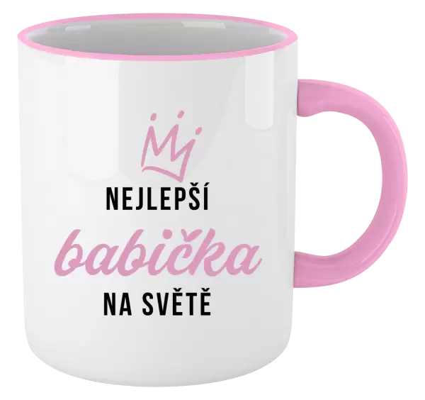 Hrnek Nejlepší babička na světě - korunka