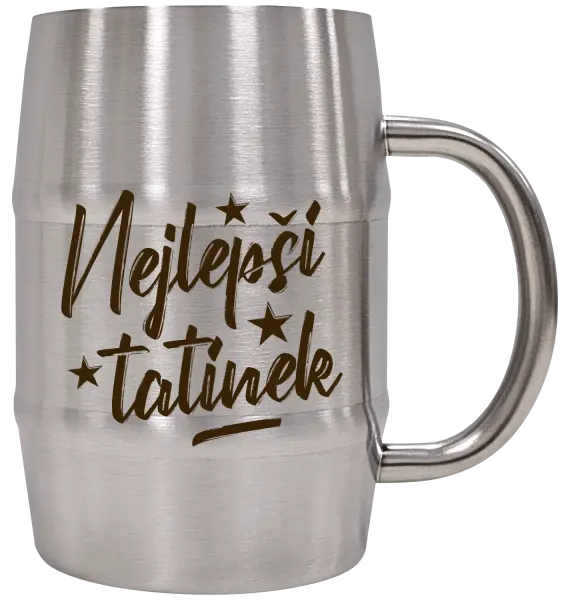 Nerezový chladicí půllitr Nejlepší tatínek