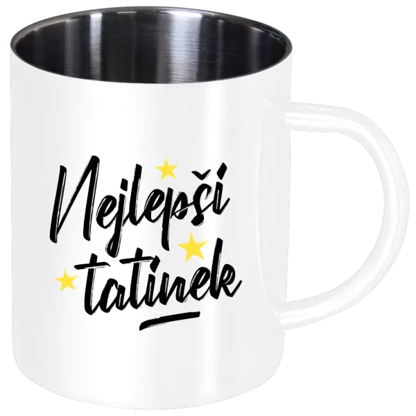 Nerezový hrnek Nejlepší tatínek