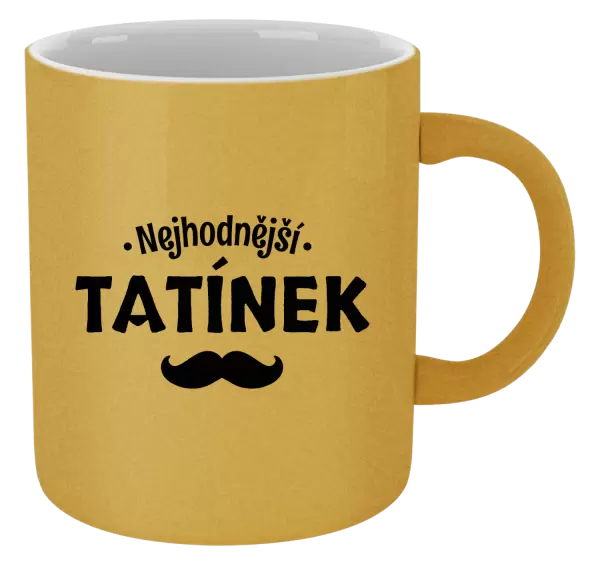 Metalický hrnek Nejhodnější tatínek