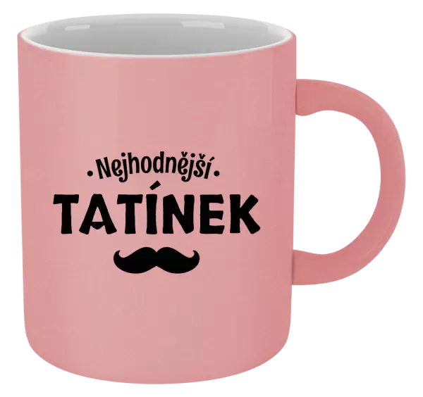 Metalický hrnek Nejhodnější tatínek