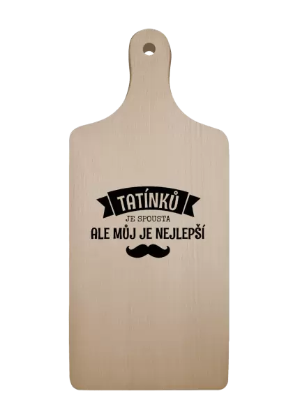 Prkénko Tatínků je spousta, ale můj je nejlepší