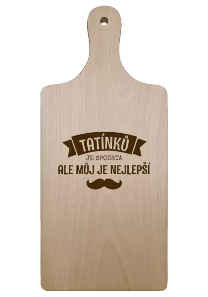 Prkénko Tatínků je spousta, ale můj je nejlepší