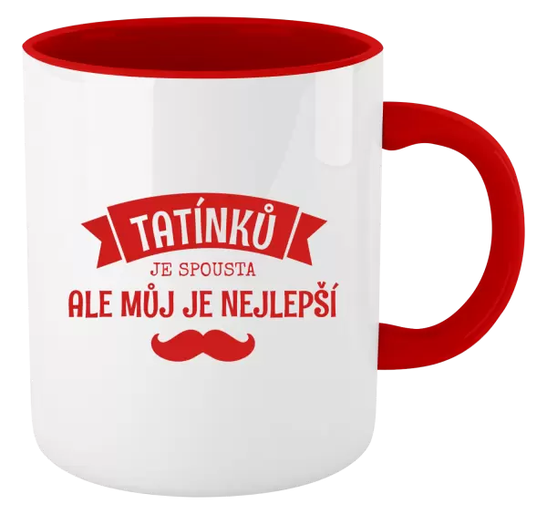 Hrnek Tatínků je spousta, ale můj je nejlepší