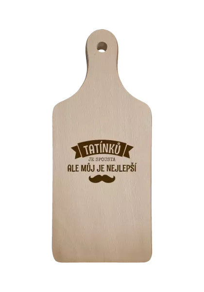 Prkénko Tatínků je spousta, ale můj je nejlepší
