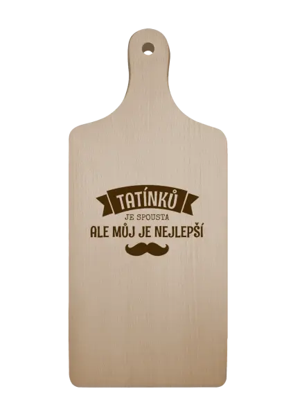 Prkénko Tatínků je spousta, ale můj je nejlepší