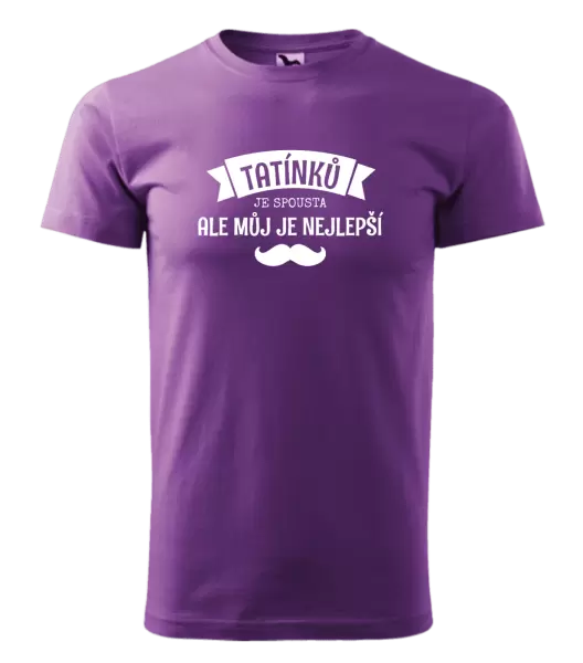 Pánské tričko Tatínků je spousta, ale můj je nejlepší