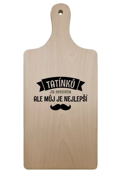Prkénko Tatínků je spousta, ale můj je nejlepší