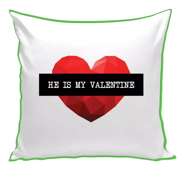 Polštář He is my Valentine