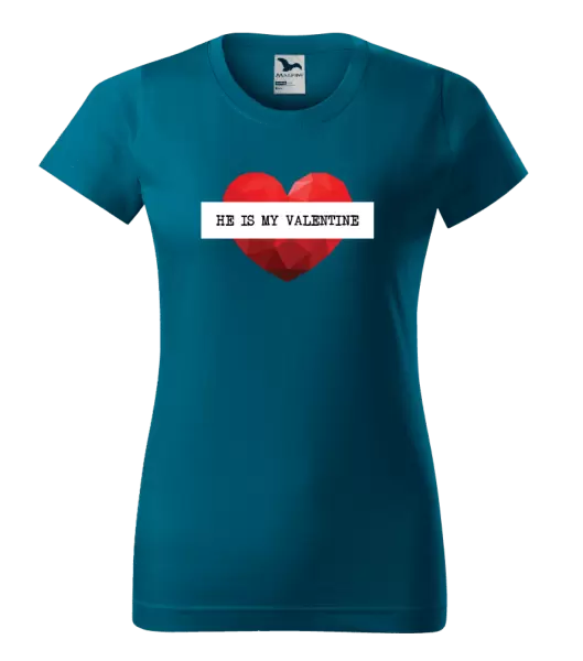 Dámské tričko He is my Valentine