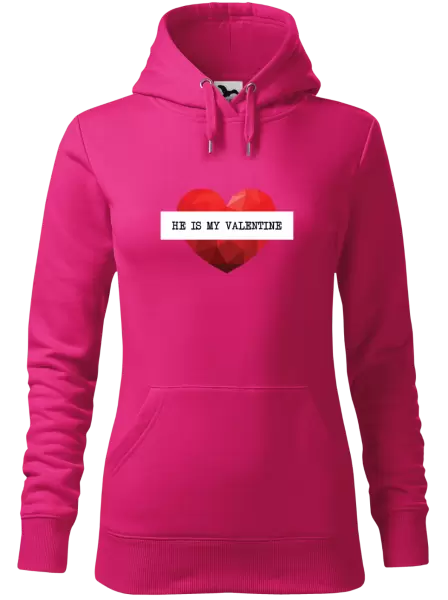 Dámská mikina He is my Valentine