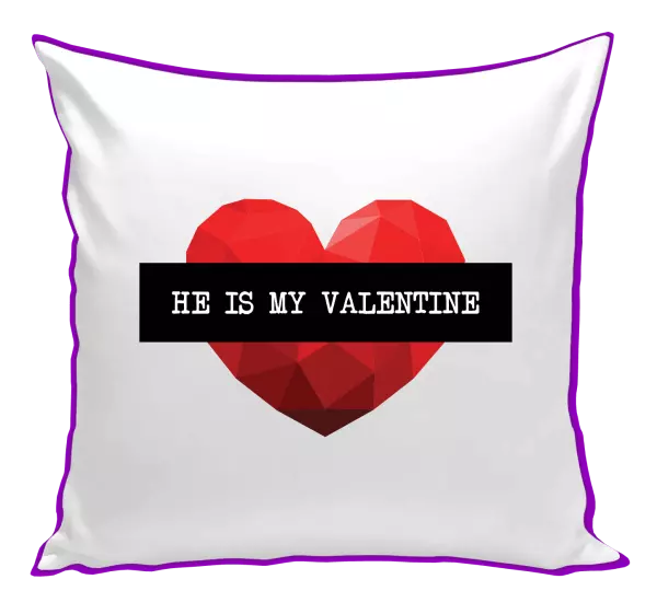 Polštář He is my Valentine
