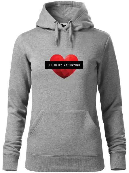 Dámská mikina He is my Valentine