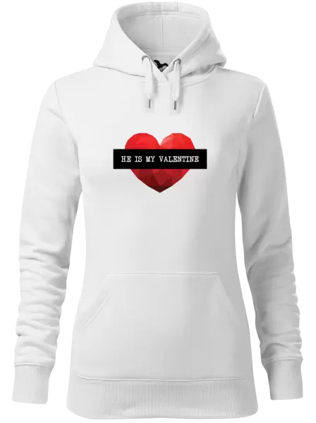 Dámská mikina He is my Valentine