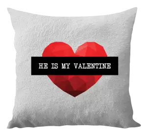 Polštář He is my Valentine