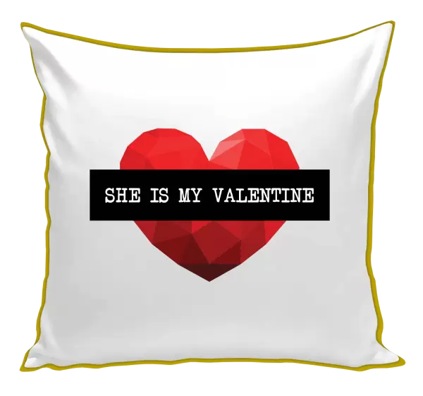 Polštář She is my Valentine