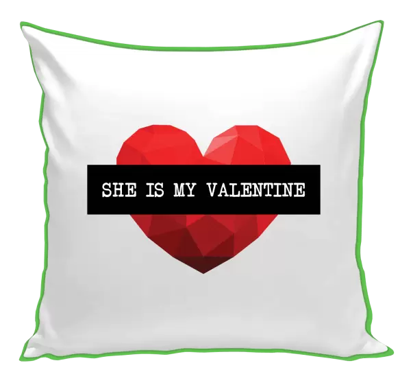 Polštář She is my Valentine