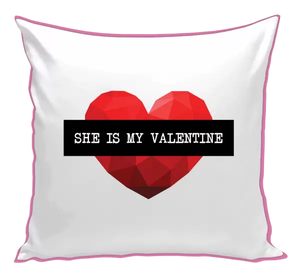 Polštář She is my Valentine
