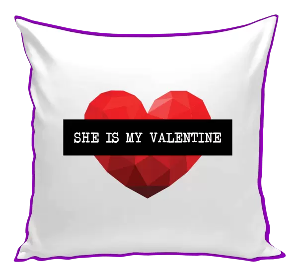 Polštář She is my Valentine