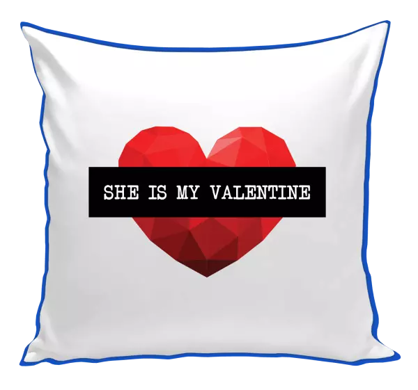Polštář She is my Valentine