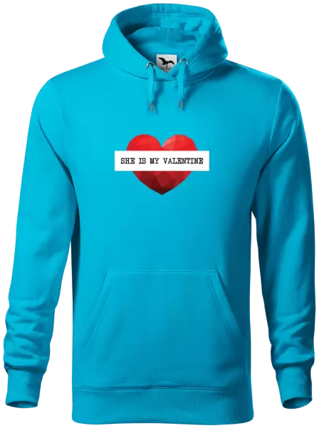 Pánská mikina She is my Valentine