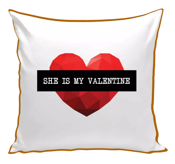 Polštář She is my Valentine