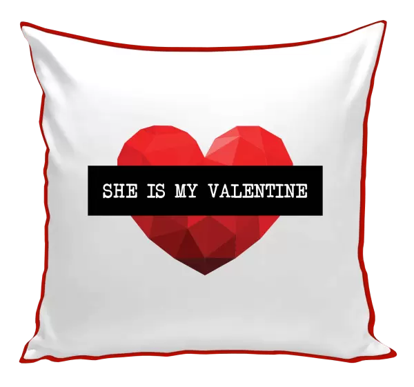 Polštář She is my Valentine