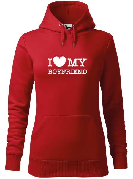 Dámská mikina I love my boyfriend