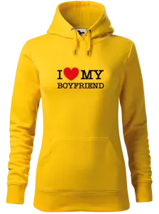 Dámská mikina Malfini Cape I love my boyfriend