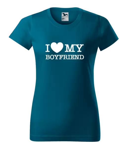 Dámské tričko I love my boyfriend