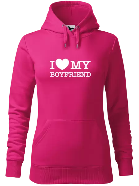 Dámská mikina I love my boyfriend
