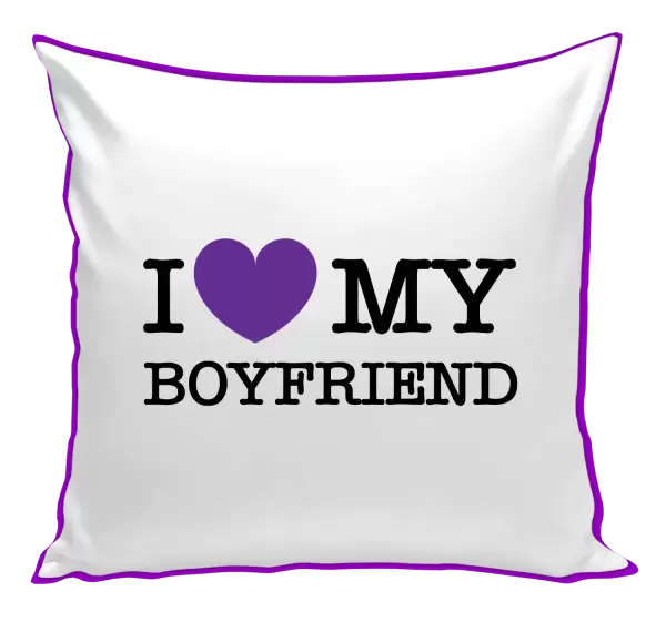 Vankúš I love my boyfriend