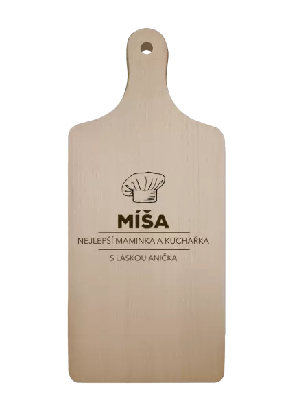 Prkénko Nejlepší kuchařka, vlastní jméno