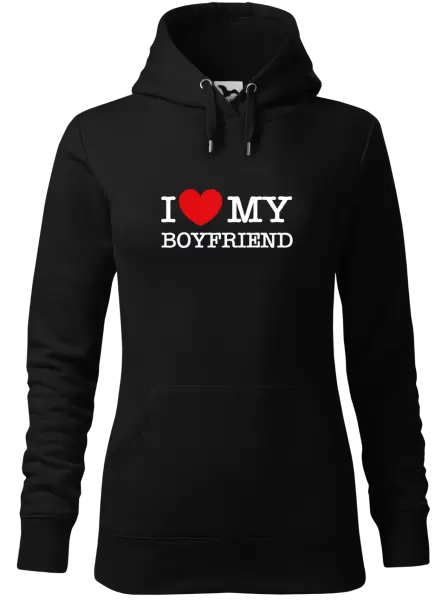 Dámská mikina I love my boyfriend