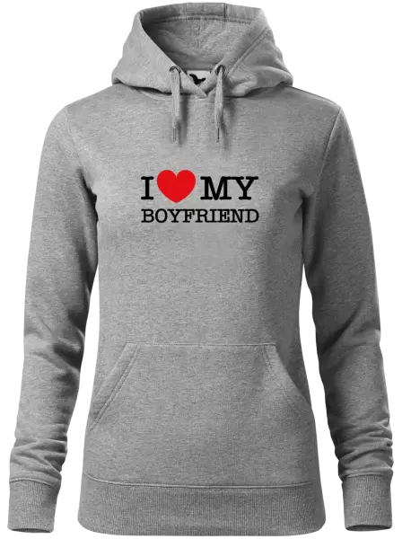 Dámská mikina I love my boyfriend