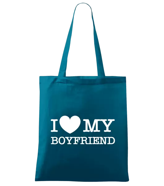 Látková taška I love my boyfriend