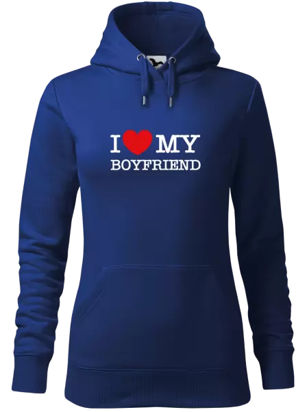 Dámská mikina I love my boyfriend