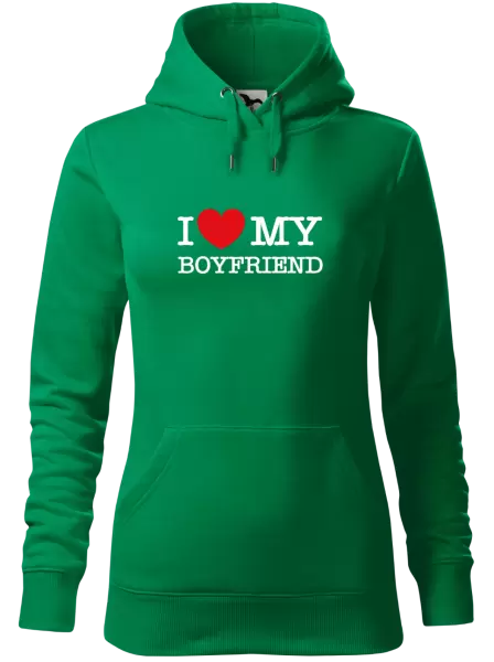 Dámská mikina I love my boyfriend