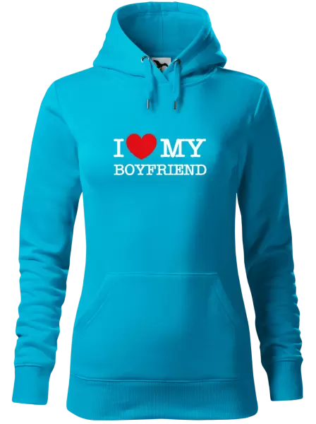 Dámská mikina I love my boyfriend