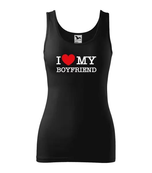 Dámske tielko I love my boyfriend
