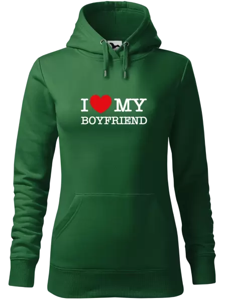 Dámská mikina I love my boyfriend