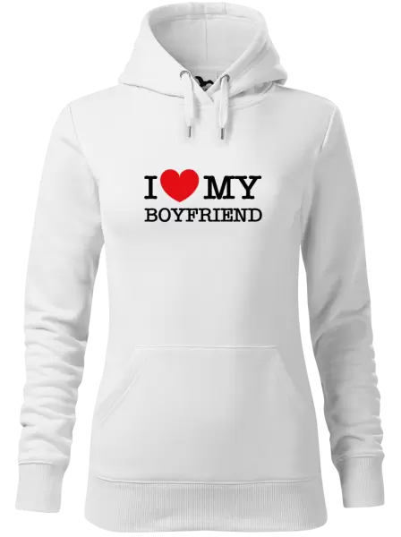 Dámská mikina I love my boyfriend