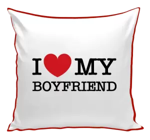 Polštář I love my boyfriend